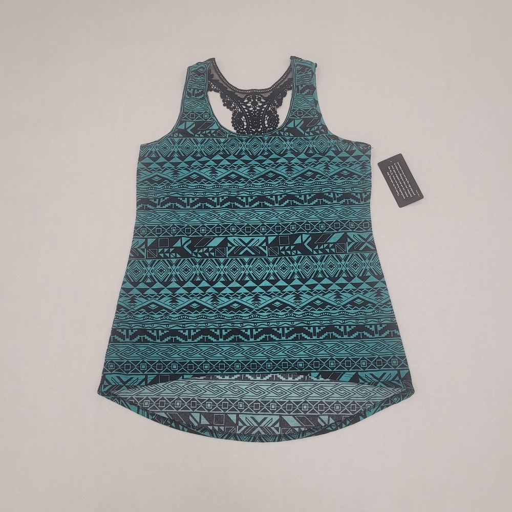 Loop 18 Lace Racerback Tank Top - Picture 7 of 10